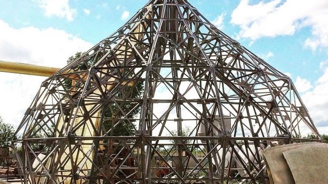 Изготовление центрального купола Свято-Троицкого кафедрального собора идет полным ходом