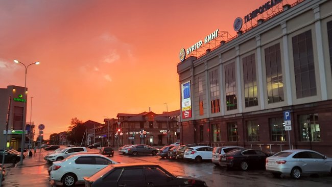 Природные явления впечатлили бузулучан