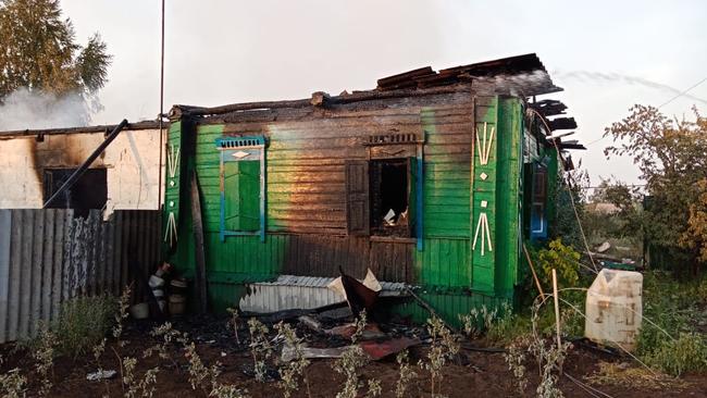 Субботним вечером в Бузулукском районе горел дом