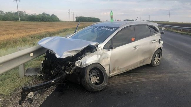 Под Бузулуком водитель устроил аварию. Это его 45-е нарушение ПДД с начала года 