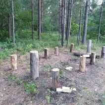 Вандалы разгромили место отдыха в Бузулукском бору