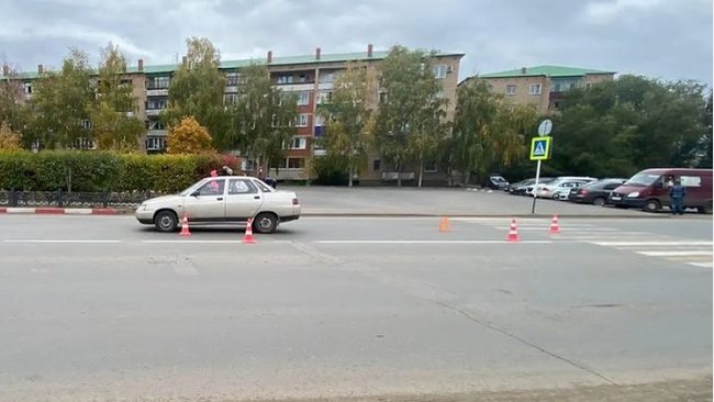 В Бузулуке на пешеходном переходе сбили женщину