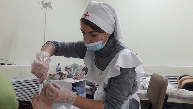 Бузулукские сестры милосердия продолжают помогать нуждающимся