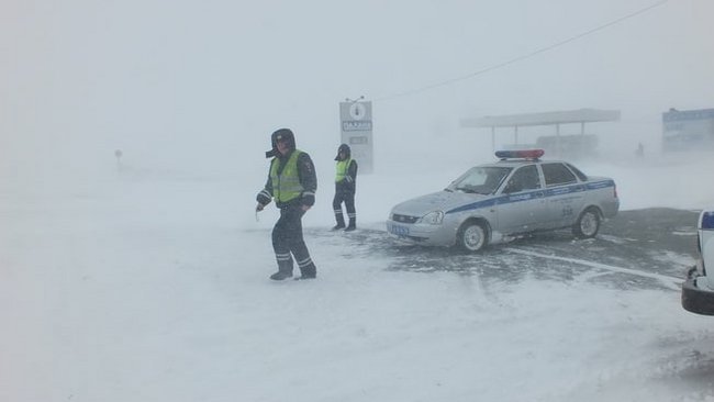 Внимание! Участок трассы Самара-Оренбург закрыт для движения всех видов транспорта 