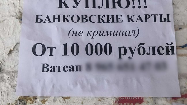 Кто и зачем готов скупать банковские карты оренбуржцев?