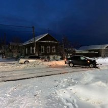 В Бузулуке иномарку после ДТП отбросило в столб 