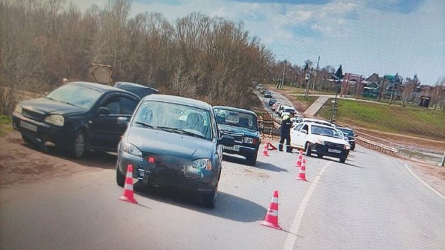 В Бузулуке произошло ДТП с участием трех автомобилей 