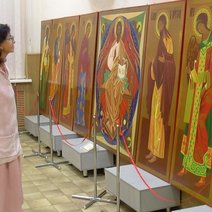 В Бузулукском музее работает выставка местного иконописца 