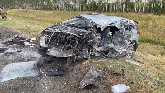 Два человека погибли в ДТП на трассе в Бузулукском районе (18+)