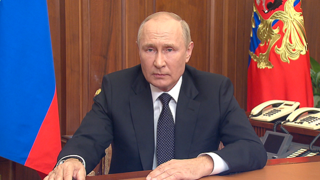 Владимир Путин объявил частичную мобилизацию 