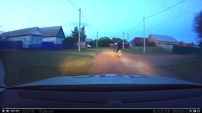 В Бузулукском районе мотоциклист пытался скрыться от ГИБДД