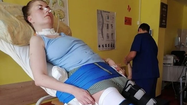 Сбитая на пешеходном переходе бузулучанка идет на поправку