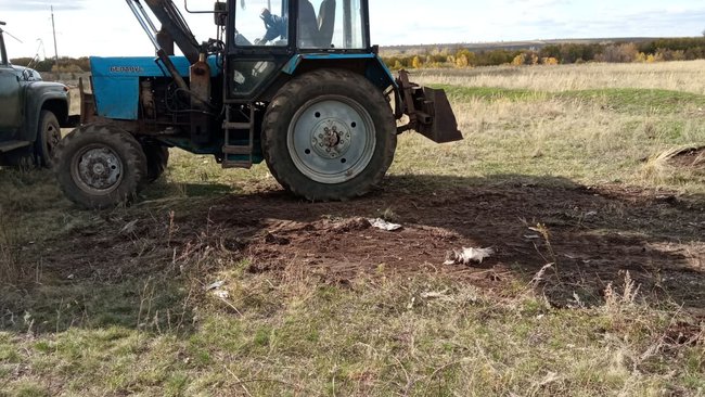 Под Бузулуком убрали несанкционированную свалку, а землю ввели в сельскохозяйственный оборот 