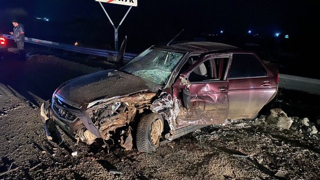 На выезде из Бузулука произошло ДТП с пострадавшими 