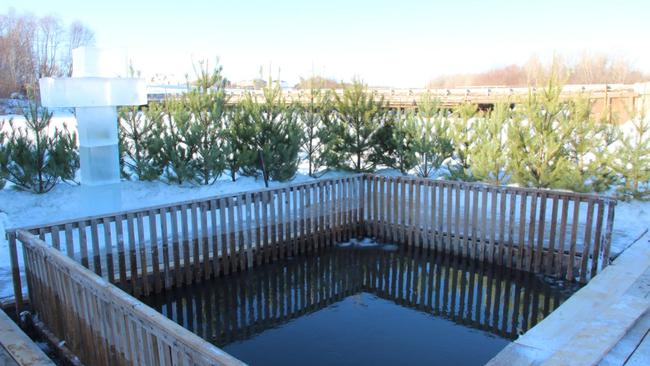 В Бузулуке подготовили крещенскую купель 