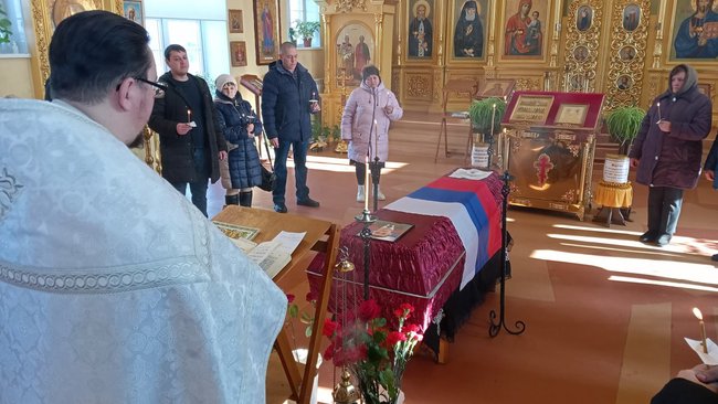 В Бузулуке простились с участником специальной военной операции