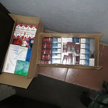 Почти 4 тысячи пачек контрафактных сигарет выявили таможенники Оренбуржья