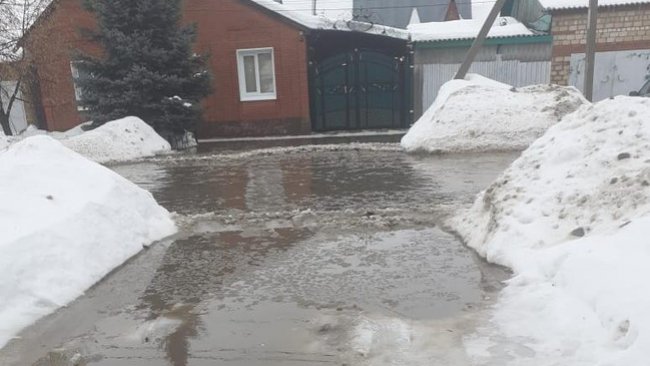 Улицы Бузулука вновь утопают в воде