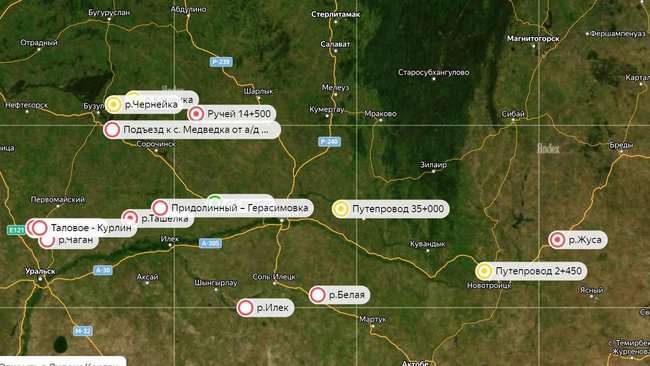 Узнать о паводковой ситуации в области бузулучане могут  по интерактивной карте