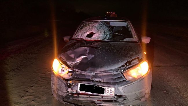 На трассе в Бузулукском районе насмерть сбили женщину (18+)