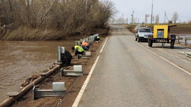 Проезд по мосту через реку Самара в Бузулуке открыт 