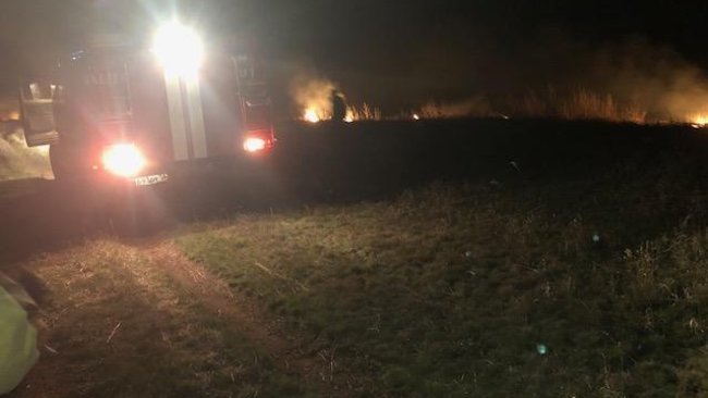 В Бузулукском районе пожарные тушили возгорание степи