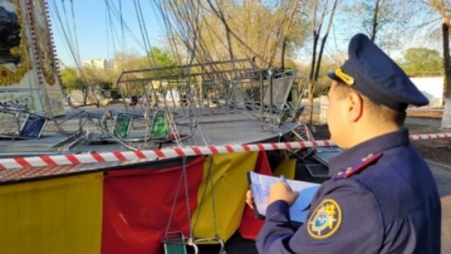 После обрушения карусели в Оренбурге прошел ряд задержаний 
