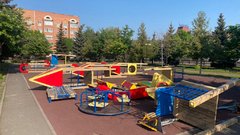 О судьбе демонтированной детской площадки Троицкого парка рассказали бузулукские чиновники 