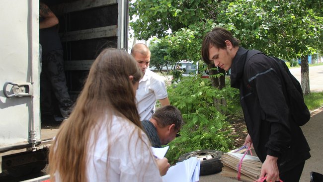 Более пяти тонн макулатуры сдали бузулучане в рамках благотворительной акции