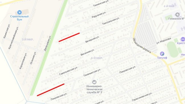 За обустройство дорог на двух улицах Бузулука боролись два проекта 