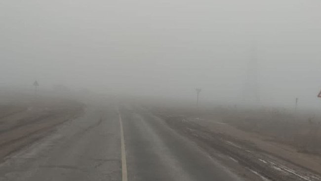 ДТП в тумане: на трассе под Бузулуком иномарка съехала в кювет