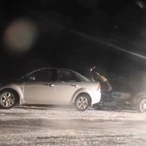 На трассе под Бузулуком  мужчине с двумя детьми понадобилась помощь 