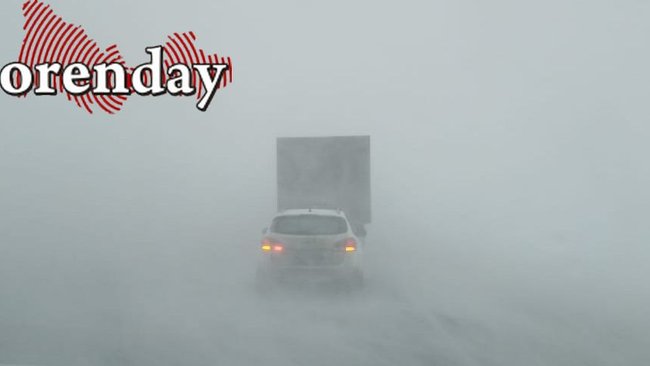 В Оренбуржье введено ограничение движения транспорта из-за метели 