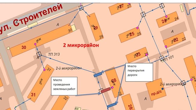 Перекрытие дорожного движения