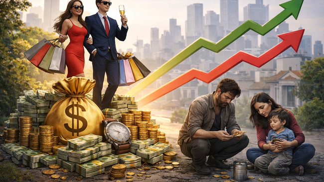 Богатые богатеют, бедные беднеют