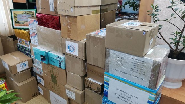 Более 360 подарков отправлено в зону СВО бузулукскими женщинами