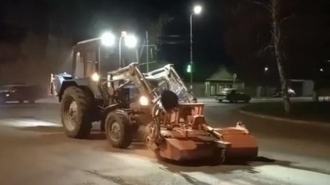 Город чистят — без выходных