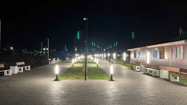 Обновлённый парк им. Л. Толстого