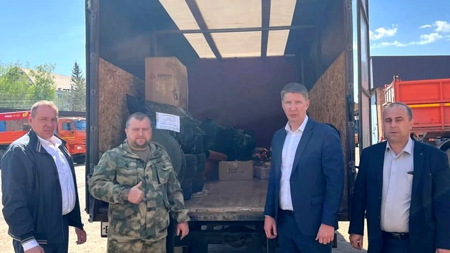 Очередная гуманитарная партия отправилась из Бузулукского района