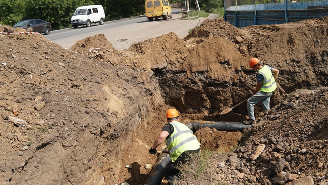 Бузулук обновляет теплотрассы
