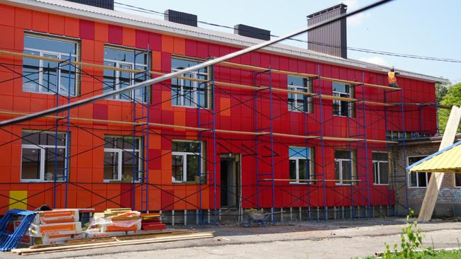 Продолжается ремонт детского сада №25 