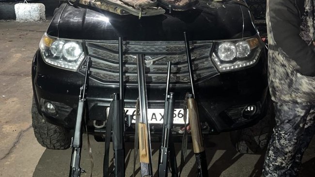 В Оренбургской области поймали браконьеров