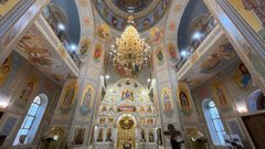 В кафедральном соборе завершили роспись стен