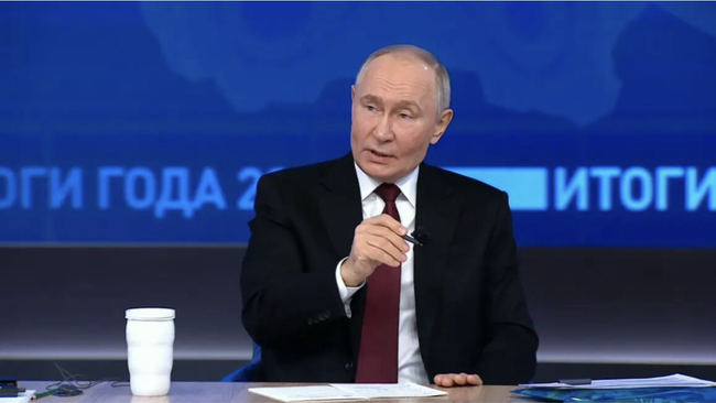 19 декабря в 14:00 пройдет прямая линия с Владимиром Путиным