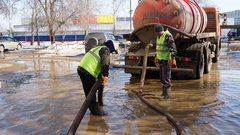 О противопаводковой ситуации в городе на сегодня