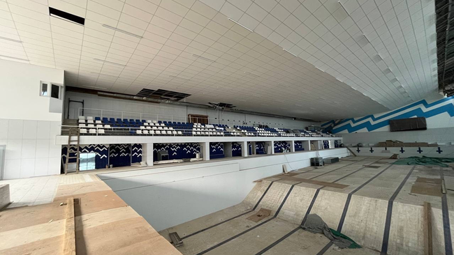 Бассейн на ремонте: когда “Нефтяник” снова примет спортсменов?