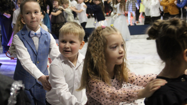 Новогодняя ёлка для детей участников СВО прошла в Палимовке