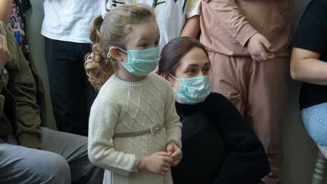 Новогодняя акция для маленьких пациентов больницы