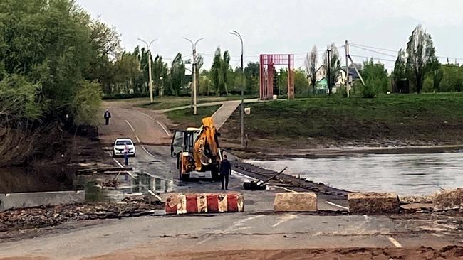 Низководный мост через реку Самара почти открылся