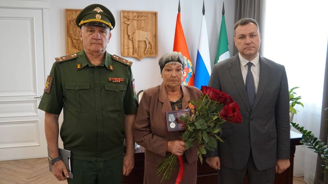 Медаль сына – на память матери